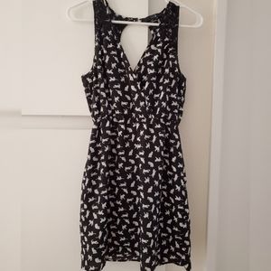 Dress with Cat Sihloette